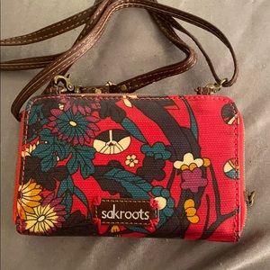 Sakroots wallet with straps